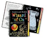 Scratch and Sketch Wizard of Oz : An Art Activity Story Book for Artists on Both Sides of the Rainbow [Click for larger image]