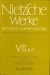 Nietzsche Werke : Kristische Gesamtaugabe cover