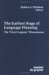 The Earliest Stage of Language Planning : The 