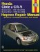 Honda Civic & CR-V Automotive Repair Manual : Honda Civic - 2001-2004 / Honda - CR-V 2002-2004 cover
