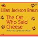 Cat Who Said Cheese cover