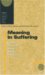 Meaning in Suffering : Caring Practices in the Health Professions cover