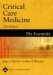 Critical Care Medicine : The Essentials cover