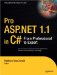 Pro ASP.Net 1.1 in C# : From Professional to Expert cover