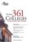 The Best 361 Colleges 2006 cover