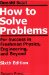 How to Solve Problems : For Success in Freshman Physics Engineering and Beyond cover