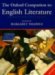 The Oxford Companion to English Literature cover