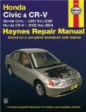 Honda Civic & CR-V Automotive Repair Manual : Honda Civic - 2001-2004 / Honda - CR-V 2002-2004 [Click for larger image]