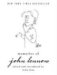 Memories of John Lennon cover
