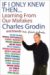 If I Only Knew Then... : Learning from Our Mistakes cover