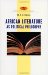 African Literature As Political Philosophy cover