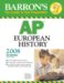 Barron's AP European History 2008 cover