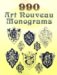  990 Art Nouveau Monograms