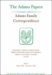 Adams Family Correspondence : March 1787-december 1789 cover