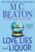 Love, Lies And Liquor : An Agatha Raisin Mystery cover