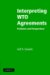  Initerpreting WTO Agreements: Problems And Perspectives