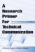 A Research Primer for Technical Communication : Methods, Exemplars, Analyses cover