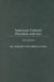 American Cultural Pluralism And Law cover