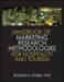 Handbook of Marketing Research Methodologies for Hospitality and Tourism cover