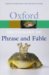 Oxford Dictionary of Phrase And Fable cover