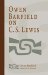 Owen Barfield on C.S. Lewis cover