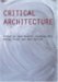 Critical Architecture cover