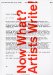 Now What? Artists Write! cover