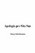 Apologia Pro Vita Sua cover