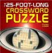 The 25-Foot-Long Crossword Puzzle cover