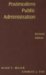 Postmodern Public Administration cover