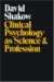 Clinical Psychology As Science & Profession cover