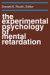 The Experimental Psychology of Mental Retardation cover