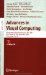 Advances in Visual Computing : Second International Symposium, ISVC 2006, Lake Tahoe, NV, USA, November 6-8, 2006, Proceedings cover