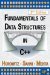 Fundamentals of Data Structures in C cover