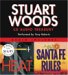 Stuart Woods Cd Audio Treasury : Heat and Santa Fe Rules cover