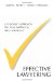 Effective Lawyering : A Checklist Approach to Legal Writing and Oral Argument cover