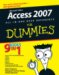 Microsoft Office Access All-in-one Desk Reference for Dummies 2007 cover