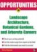 Opportunities in Landscape Architecture, Botanical Gardens, and Arboreta Careers cover