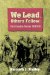 We Lead, Others Follow : First Canadian Division, 1914-1918 cover