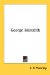 George Meredith cover
