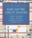 Basic Electric Circuit Analysis cover