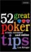 52 Great Poker Tips cover