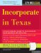 Incorporate in Texas cover