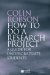 How to Do a Research Project : A Guide for Undergraduate Students cover