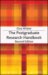 The Postgraduate Research Handbook : Succeed With Your MA, MPhil, EdD and PhD cover