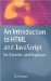 An Introduction to Html and Javascript for Scientists and Engineers cover