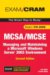 Mcsa/mcse 70-290 Exam Cram : Managing And Maintaining a Microsoft Windows Server 2003 Environment cover