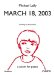 March 18, 2003 : A Poem for Peace cover