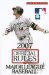 2007 Official Rules of Major League Baseball cover