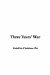 Three Years' War cover